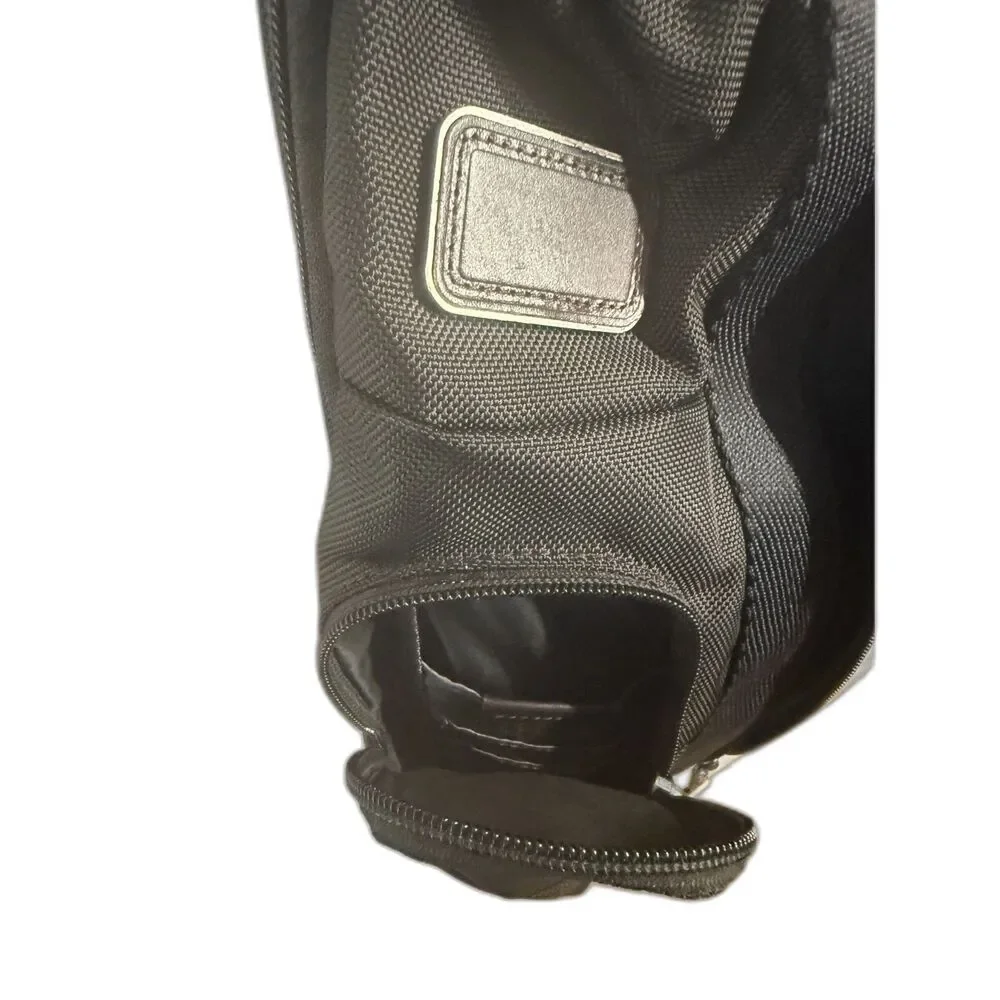 TUMI Alpha Bravo Monterey Sling 222318 Black Ballistic Nylon Crossbody Bag